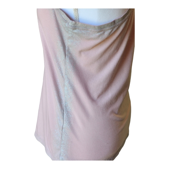 Fabletics Women's Laurel Tank Top, Mauve/Silver Shimmer, Size Small, S - Picture 7 of 12
